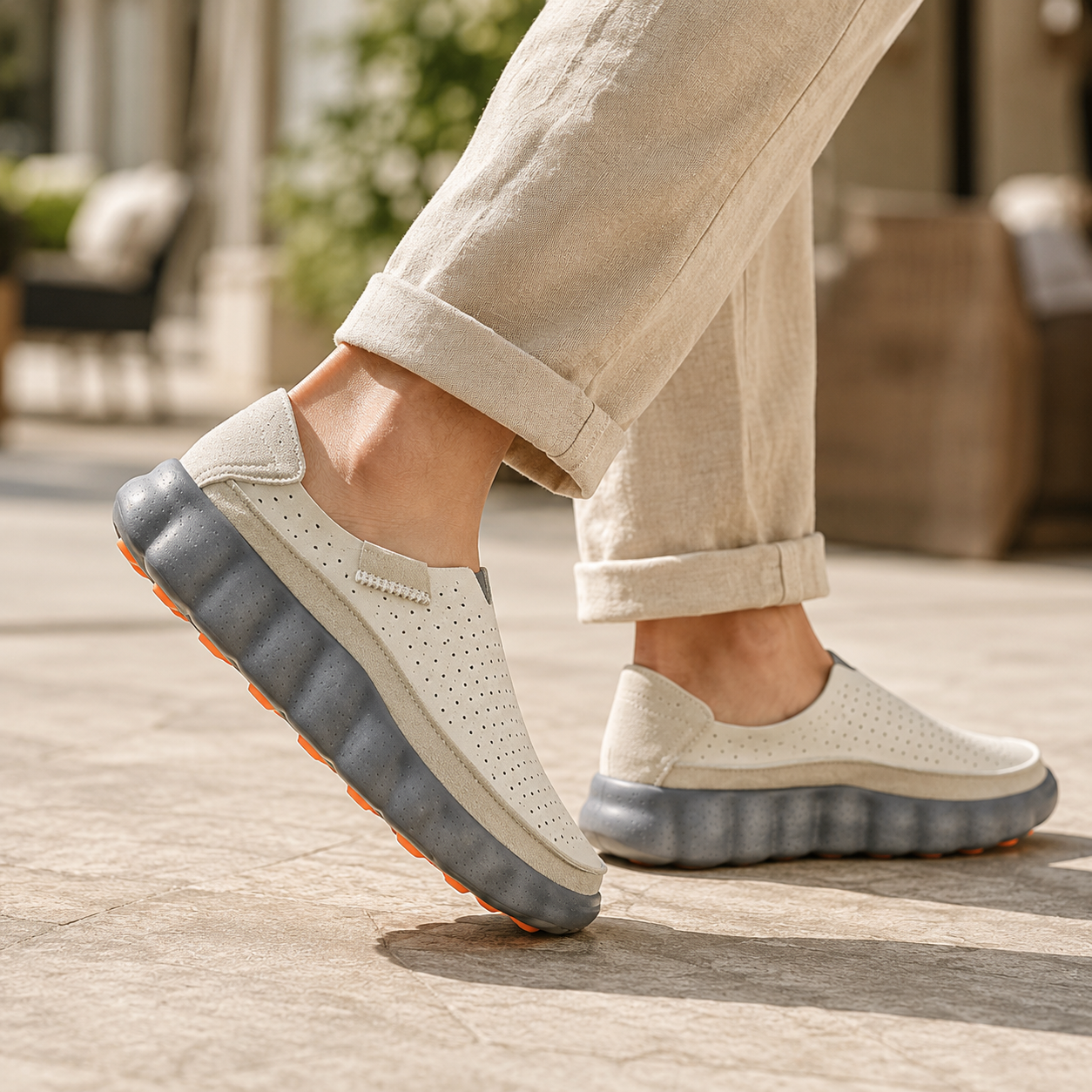 MOREAU LYON | MOCASSINS PERFORÉS POUR FEMMES