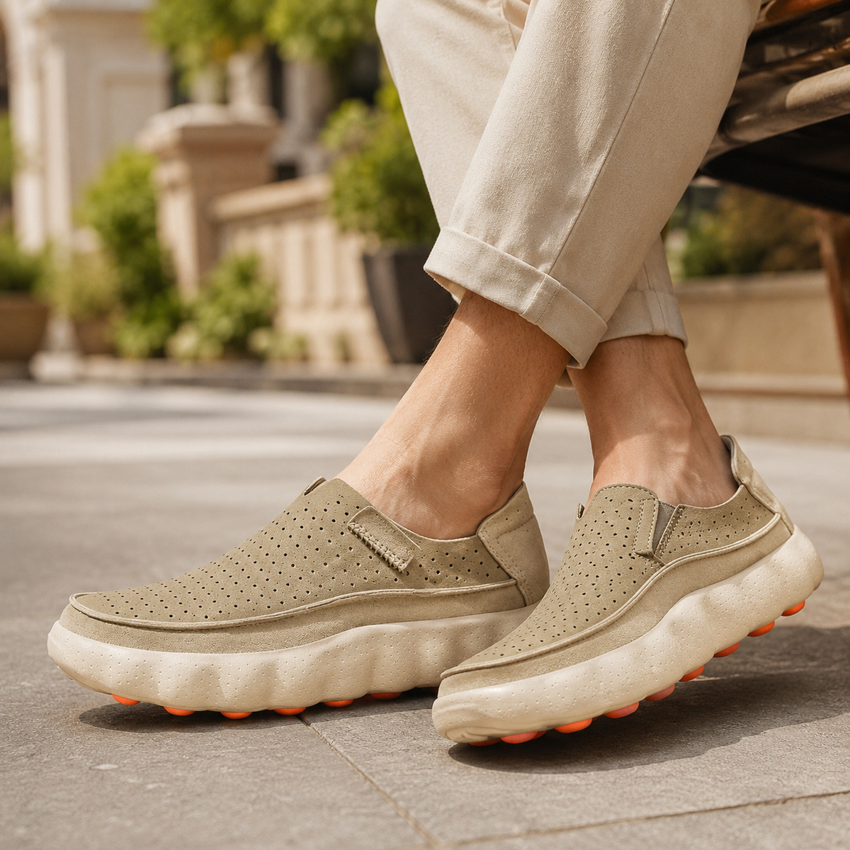 MOREAU LYON | MOCASSINS PERFORÉS POUR FEMMES