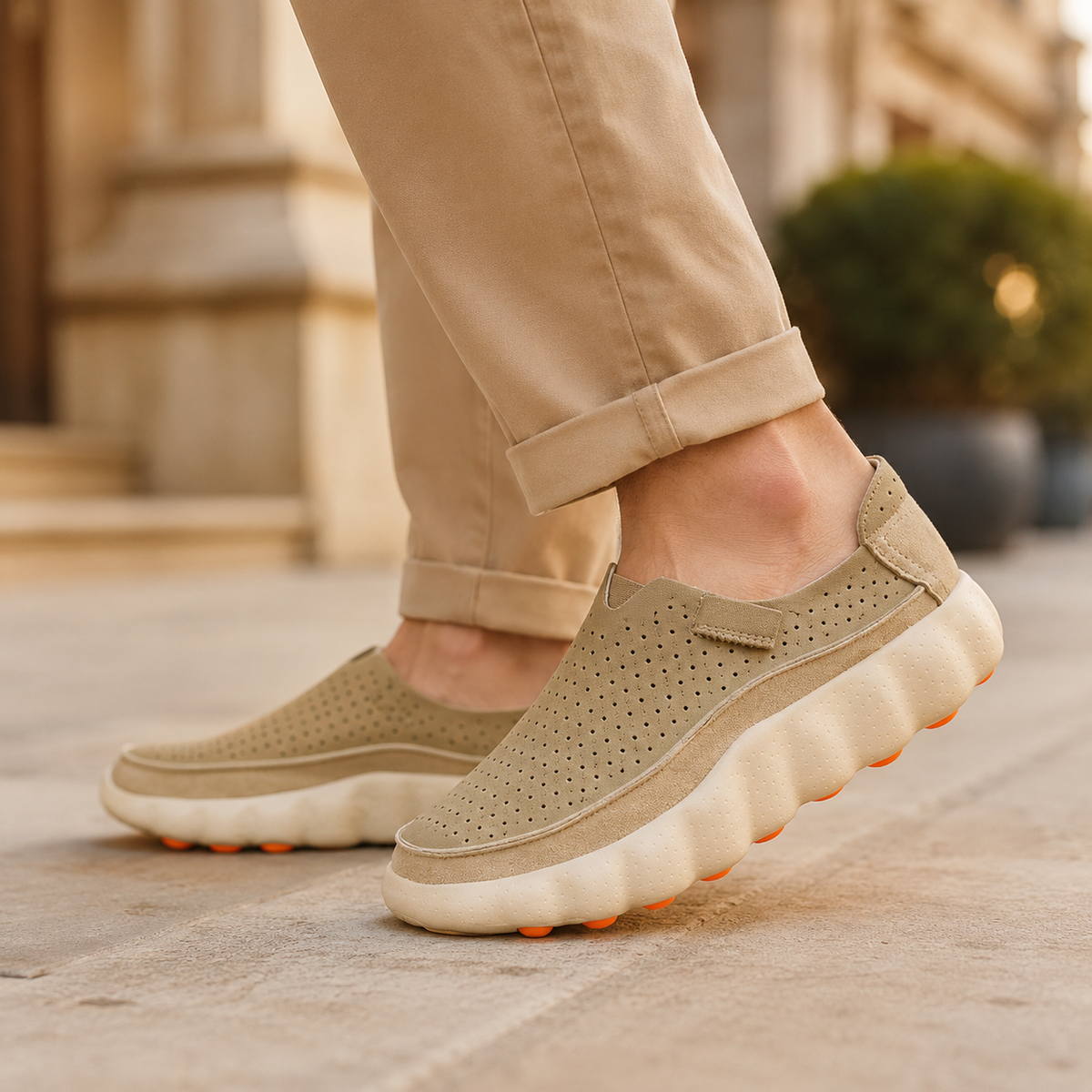 MOREAU LYON | MOCASSINS PERFORÉS POUR FEMMES