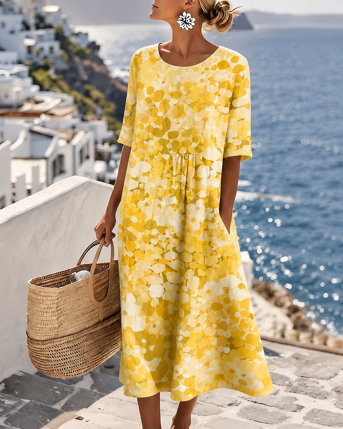MOREAU LYON | ROBE FLORALE CHIC POUR FEMMES