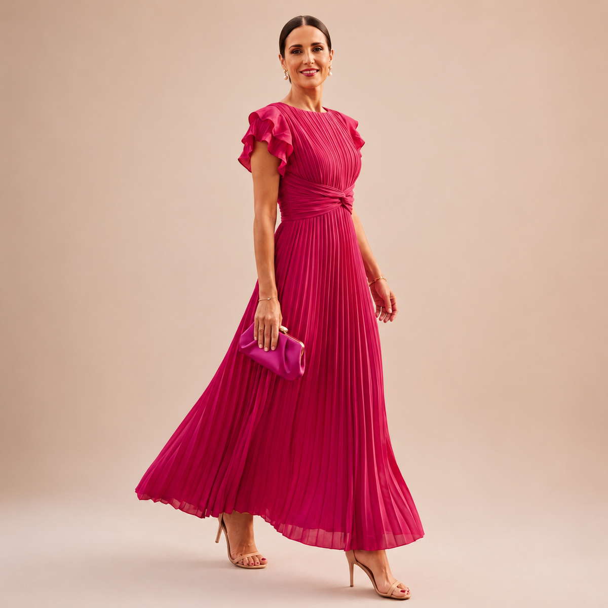MOREAU LYON | ROBE PLISSÉE POUR FEMMES