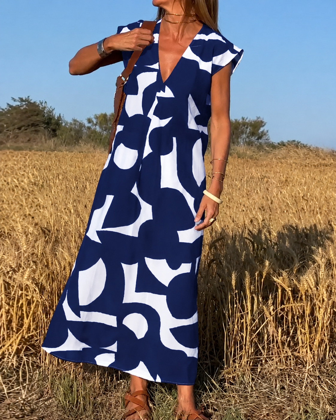 MOREAU LYON | ROBE IMPRIMÉE POUR FEMME