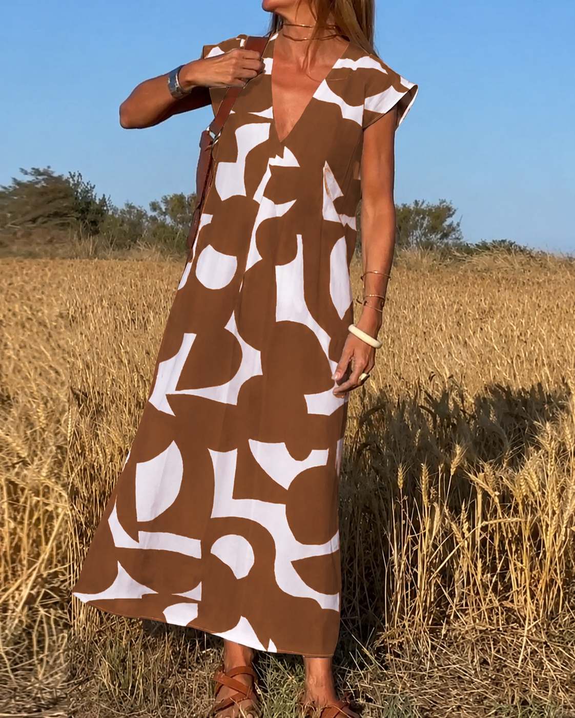 MOREAU LYON | ROBE IMPRIMÉE POUR FEMME