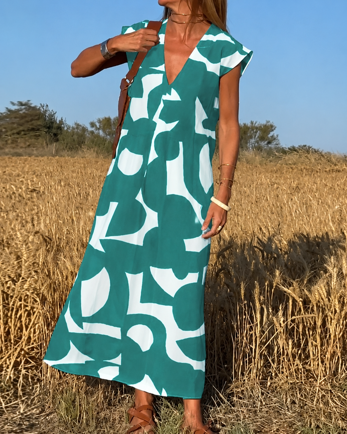 MOREAU LYON | ROBE IMPRIMÉE POUR FEMME