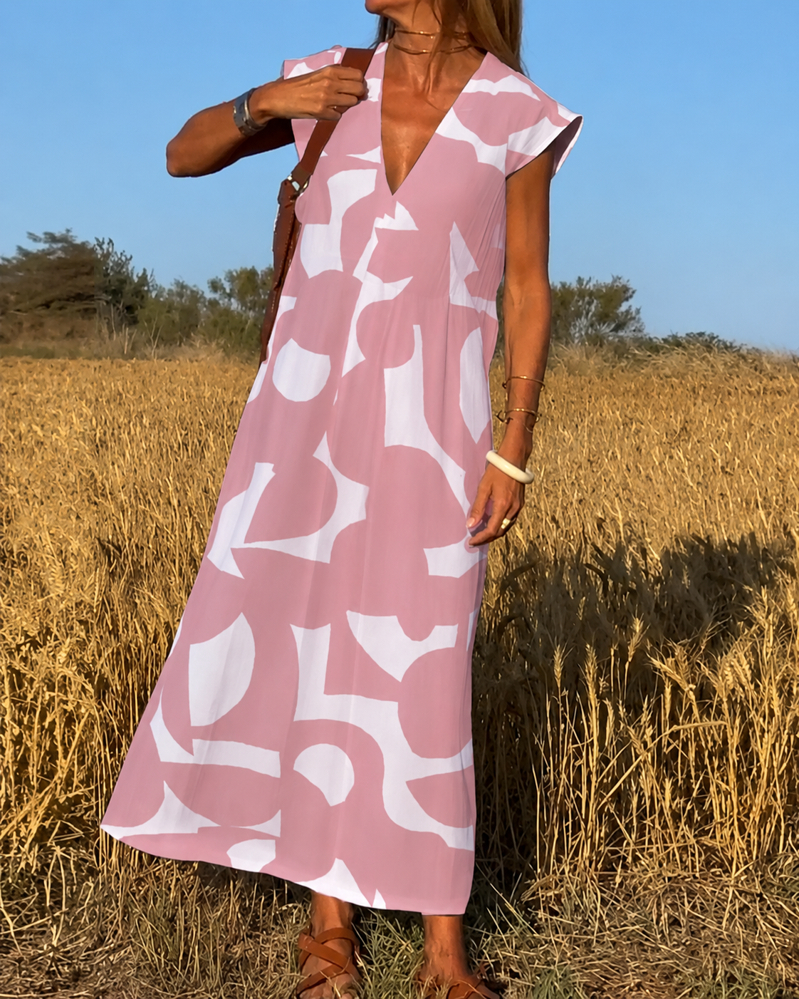 MOREAU LYON | ROBE IMPRIMÉE POUR FEMME