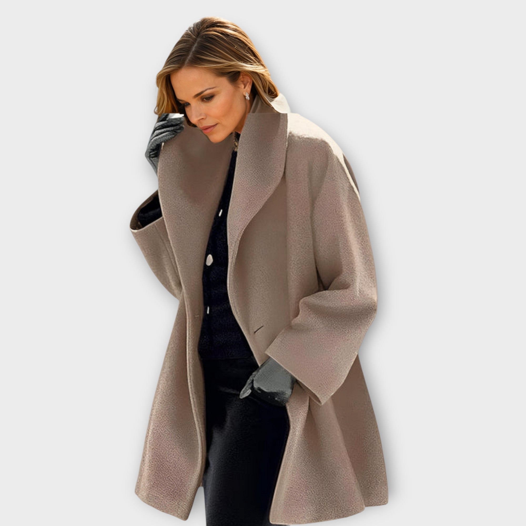 VIDAL BORDEAUX | MANTEAU LONG DÉTENDUE POUR FEMMES