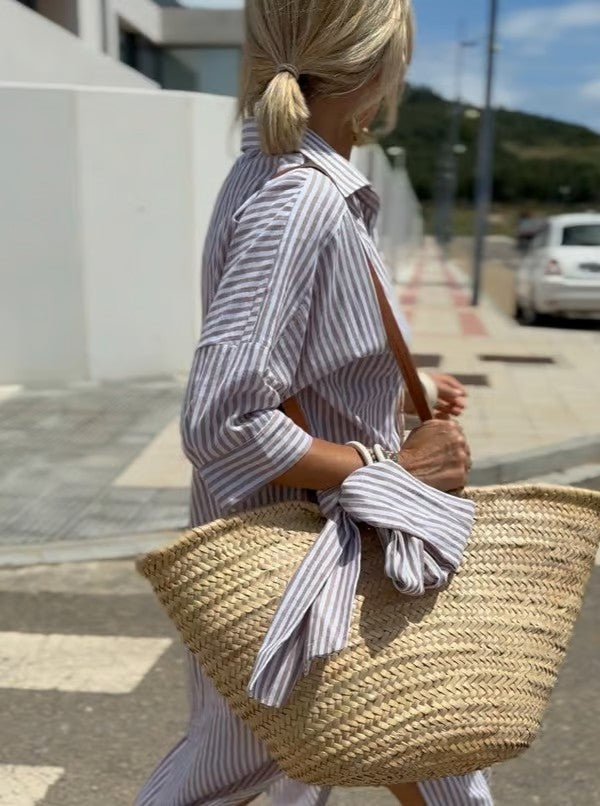 VIDAL BORDEAUX | ROBE MIDI POLO POUR FEMMES