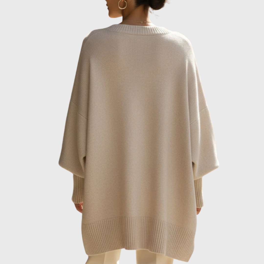 VIDAL BORDEAUX | PULL EN MAILLE ÉLÉGANT POUR FEMME