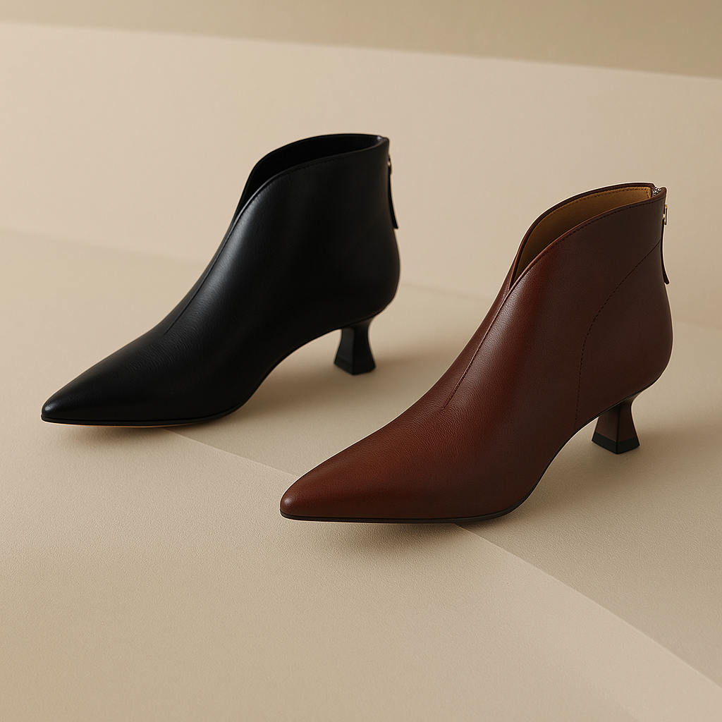 MOREAU LYON | BOTTINES À TALON POINTU POUR FEMMES