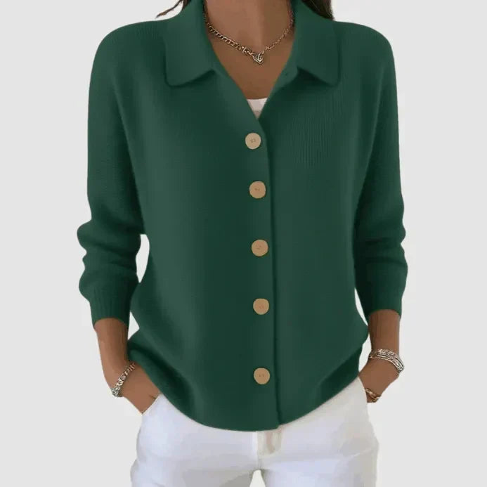 Cardigan Tricot Boutonné Riah™