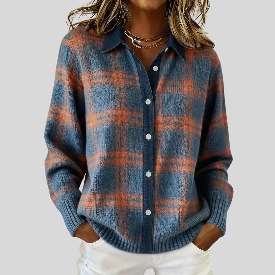 VIDAL BORDEAUX | GILET LONG À BOUTONS POUR FEMMES