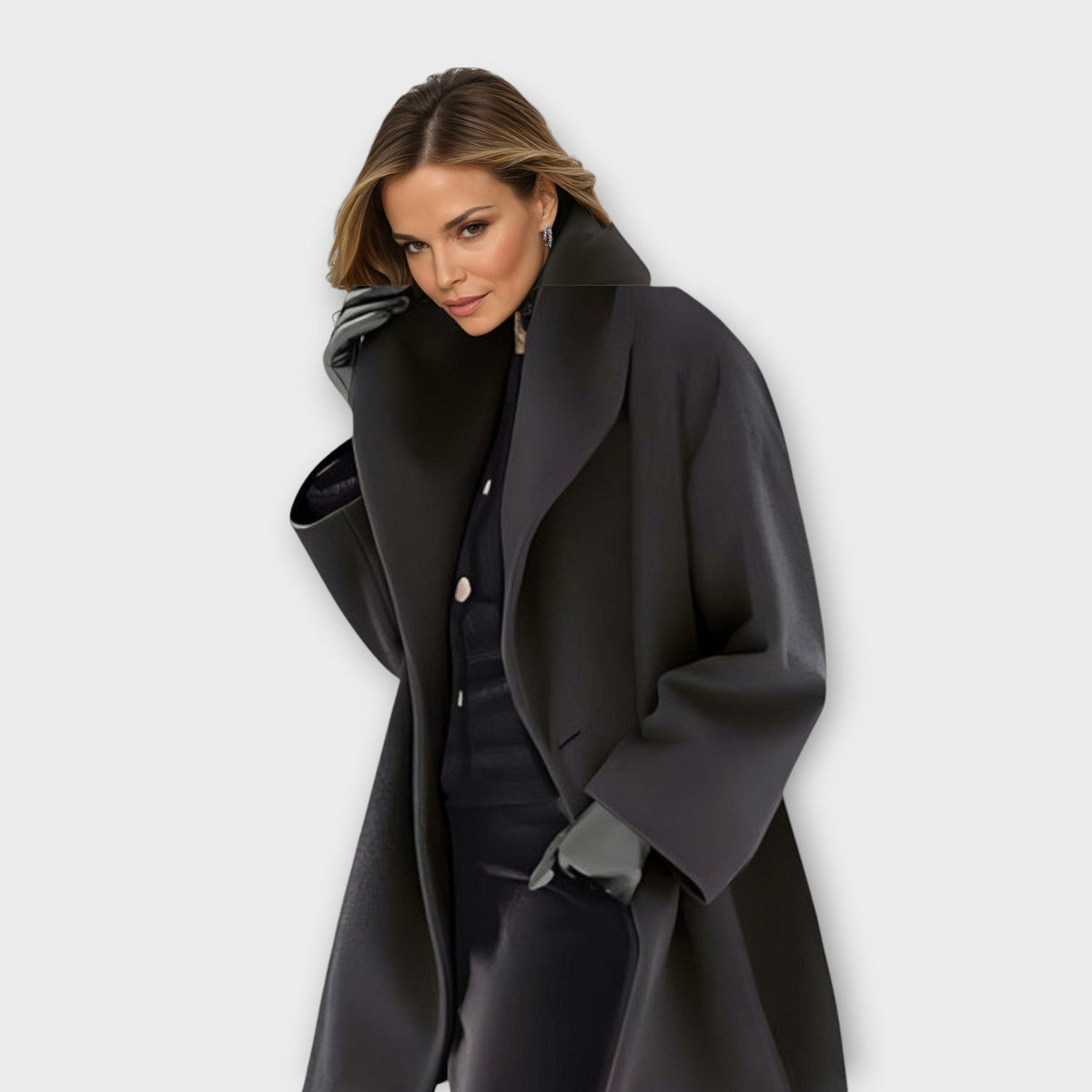 VIDAL BORDEAUX | MANTEAU LONG DÉTENDUE POUR FEMMES
