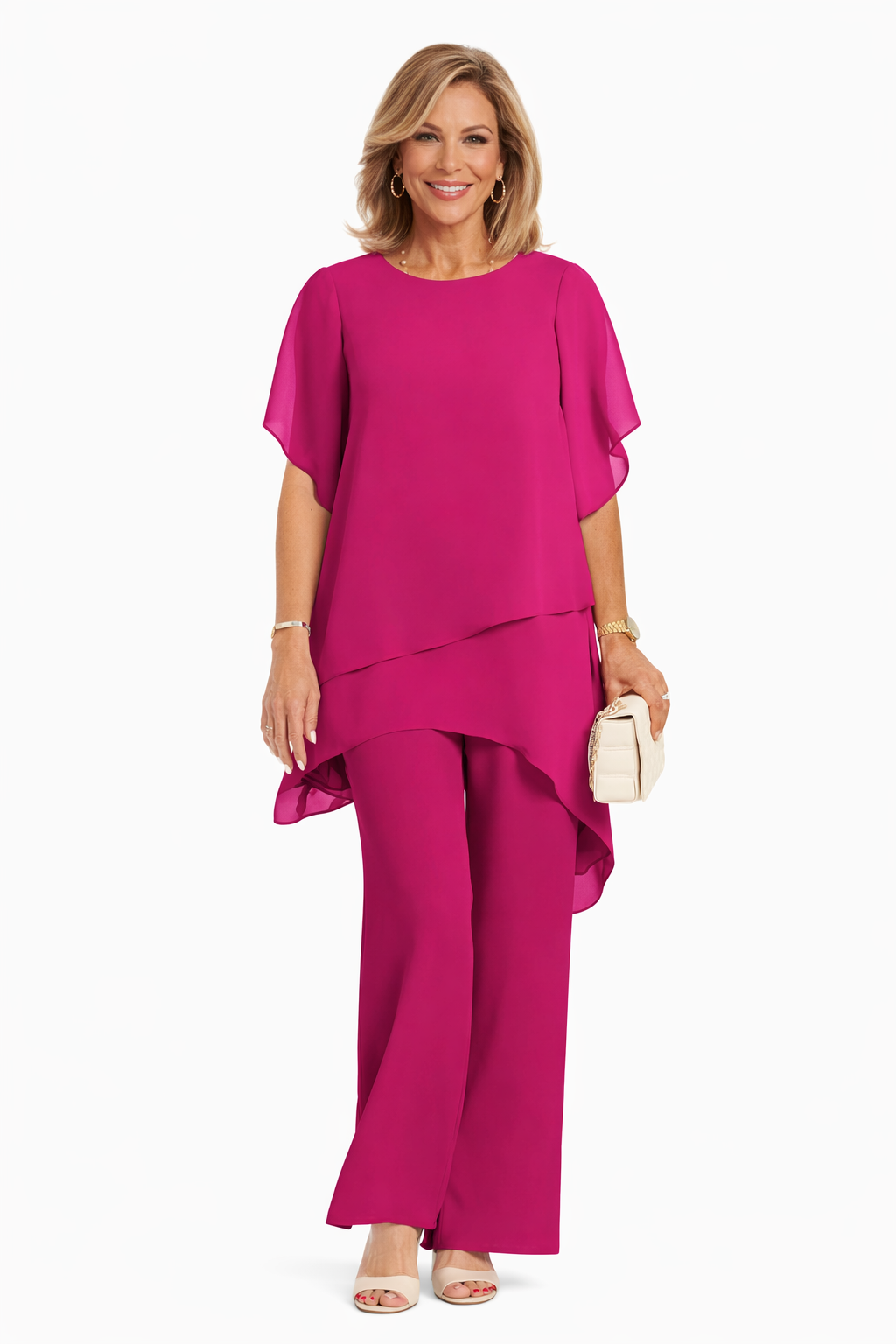 MOREAU LYON | ENSEMBLE ÉLÉGANT FLUIDE POUR FEMME
