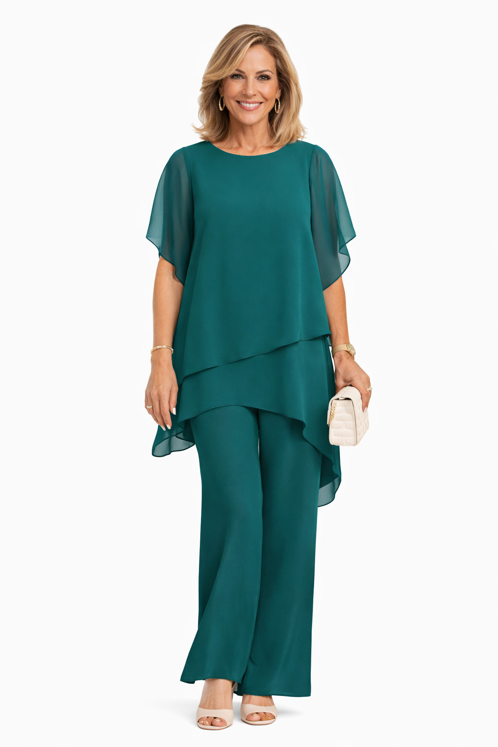 MOREAU LYON | ENSEMBLE ÉLÉGANT FLUIDE POUR FEMME