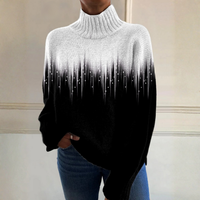 Delaney | Pull à Col Montant Ombré
