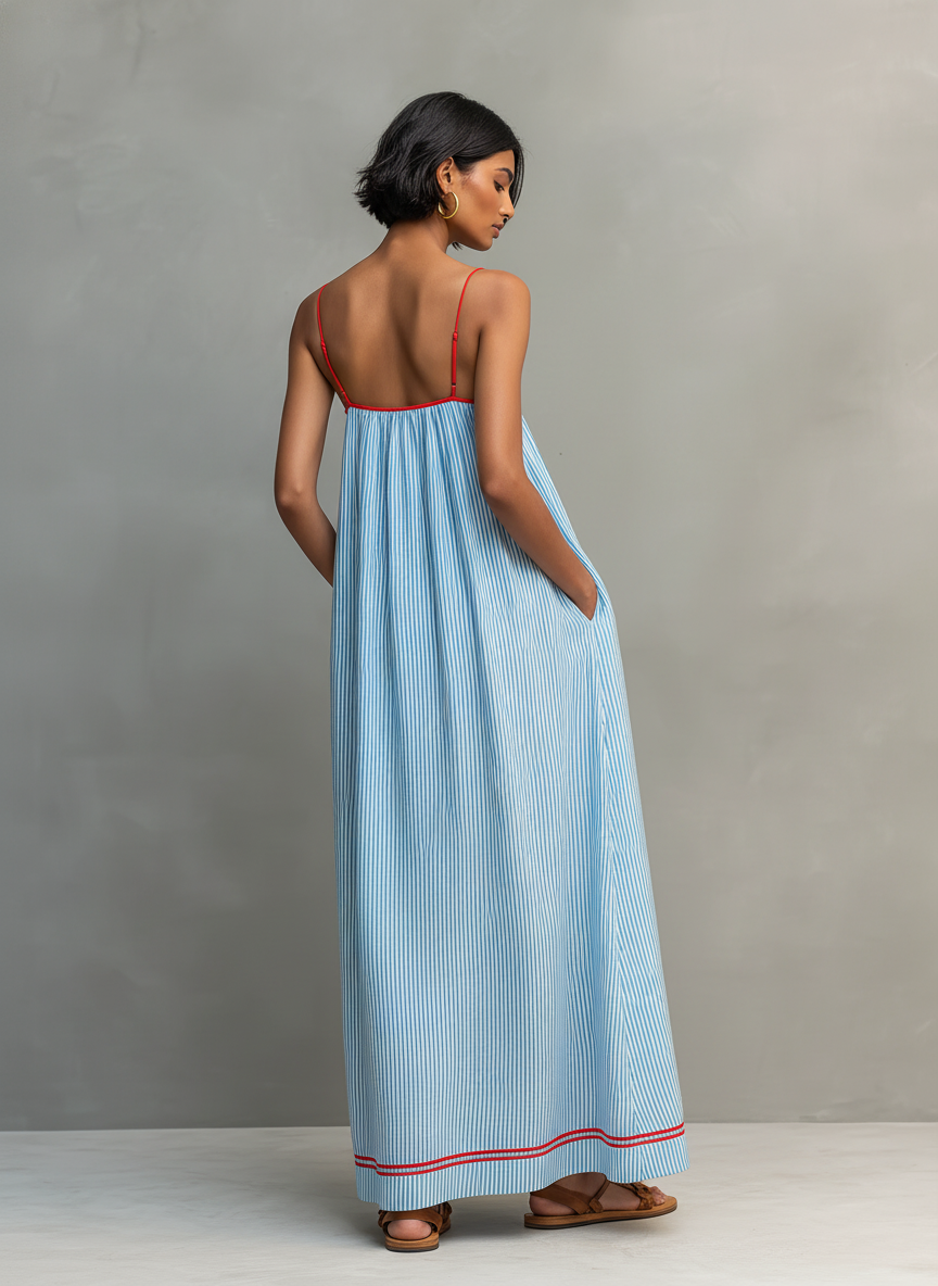 VIDAL BORDEAUX | ROBE D'ÉTÉ ÉLÉGANTE POUR FEMMES