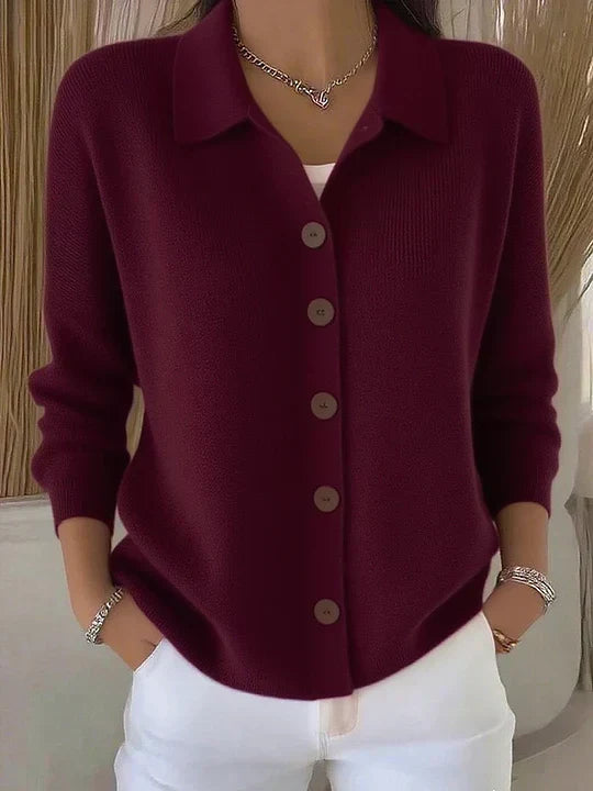 Josephine™ | Pull Col à Boutons