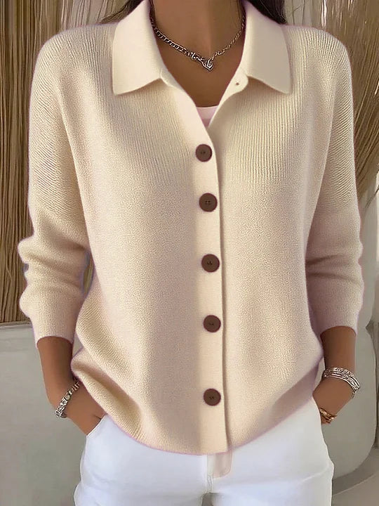 Josephine™ | Pull Col à Boutons