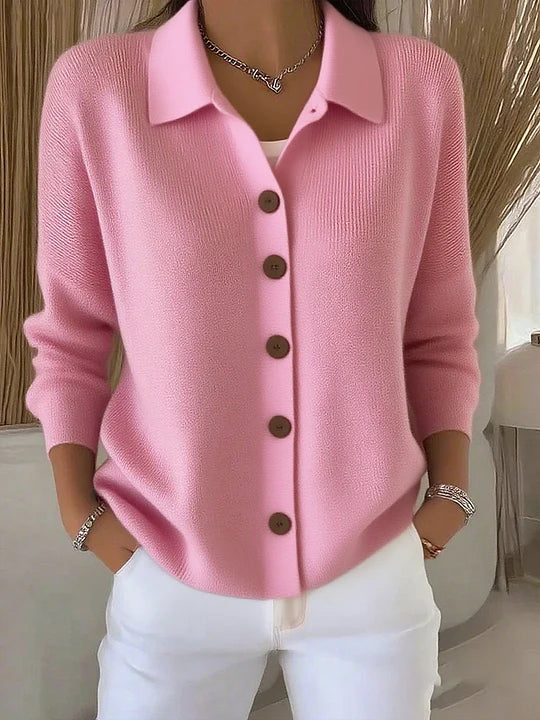 Josephine™ | Pull Col à Boutons