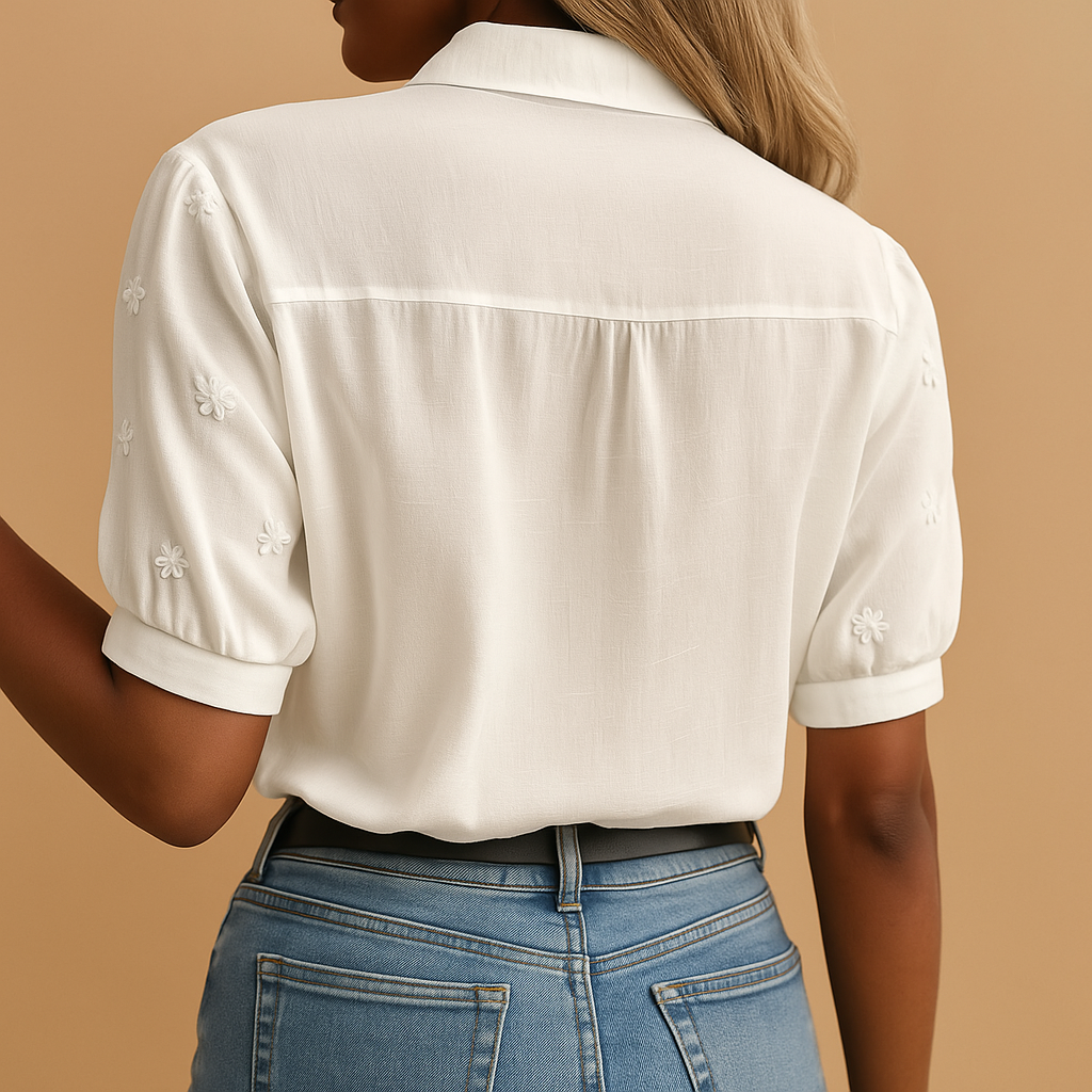 VIDAL BORDEAUX | BLOUSE BRODÉE CHIC POUR FEMMES