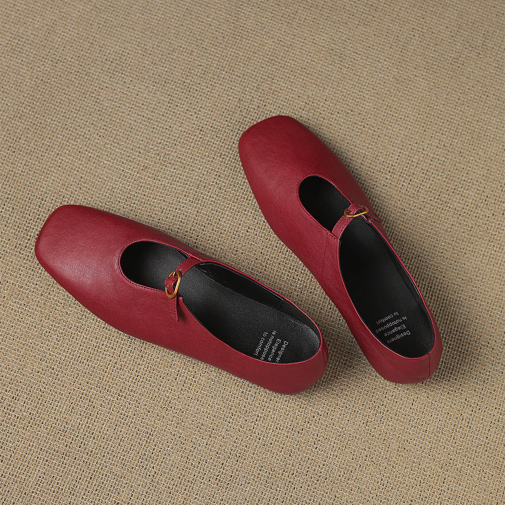 Eleanor | Ballerines Mary Jane à T