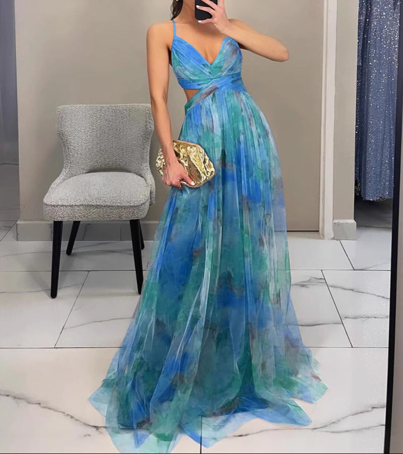 MOREAU LYON | ROBE MAXI FLORALE POUR FEMMES