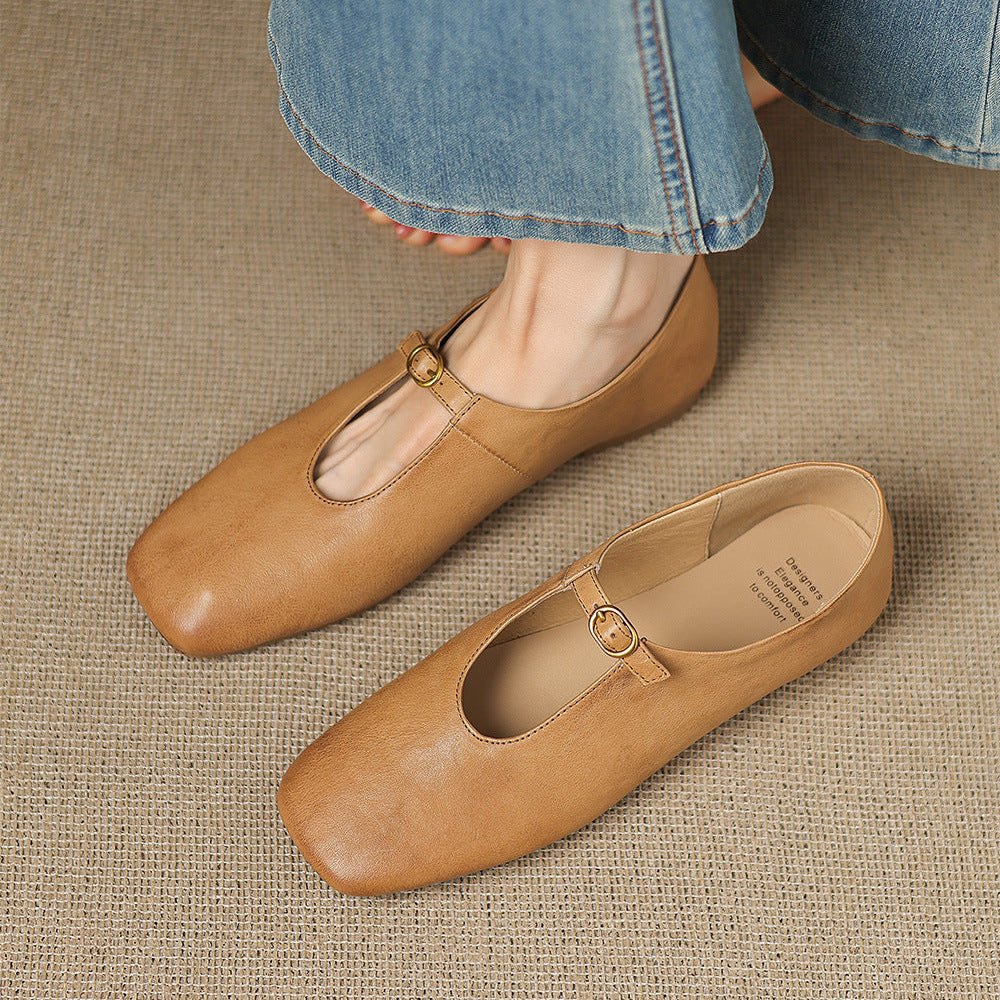Eleanor | Ballerines Mary Jane à T