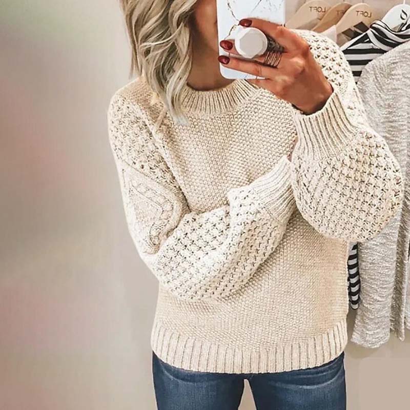 VIDAL BORDEAUX | PULL EN MAILLE POUR FEMME