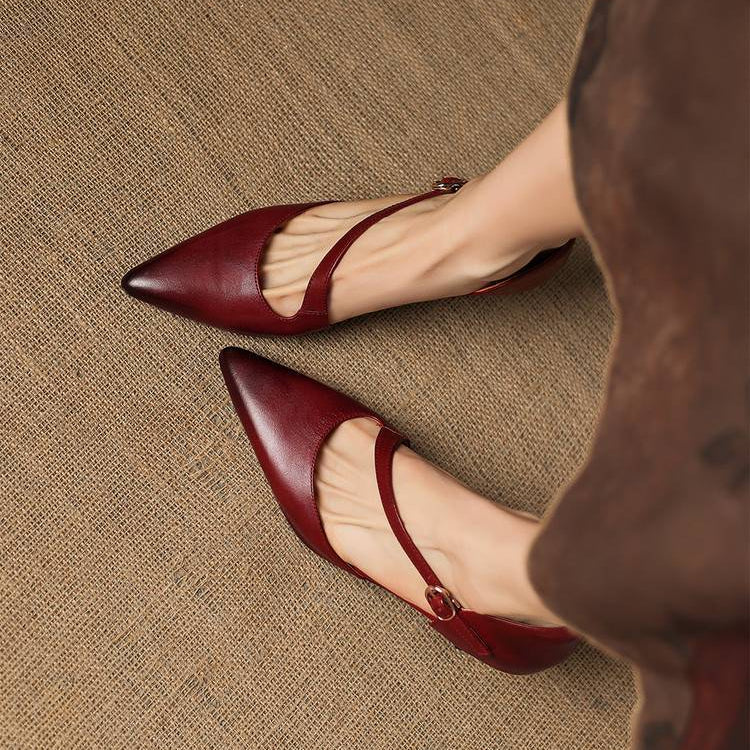 Diana | Talons Élégants à Lanières Croisées