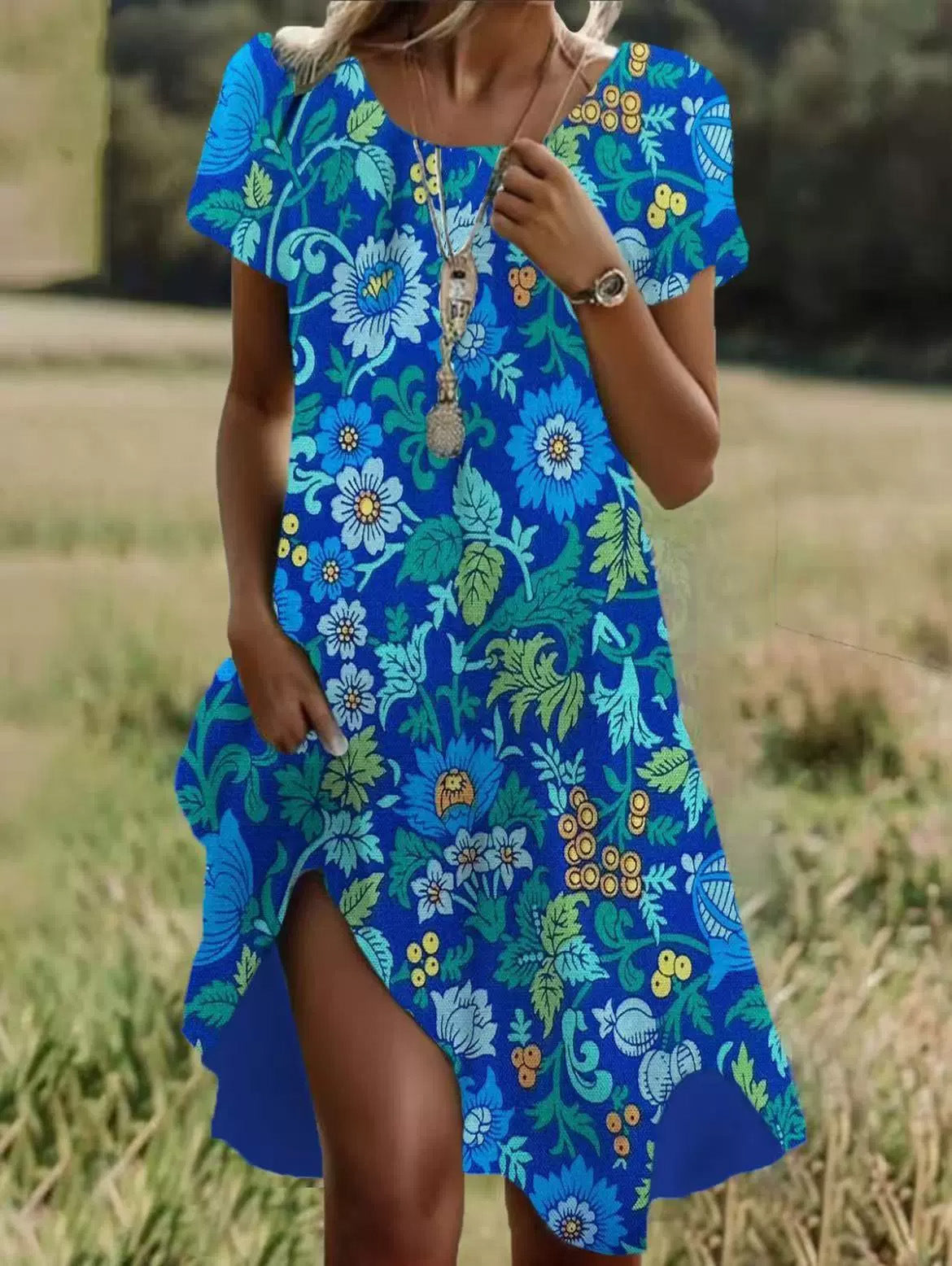 VIDAL BORDEAUX | ROBE MIDI D'ÉTÉ POUR FEMMES