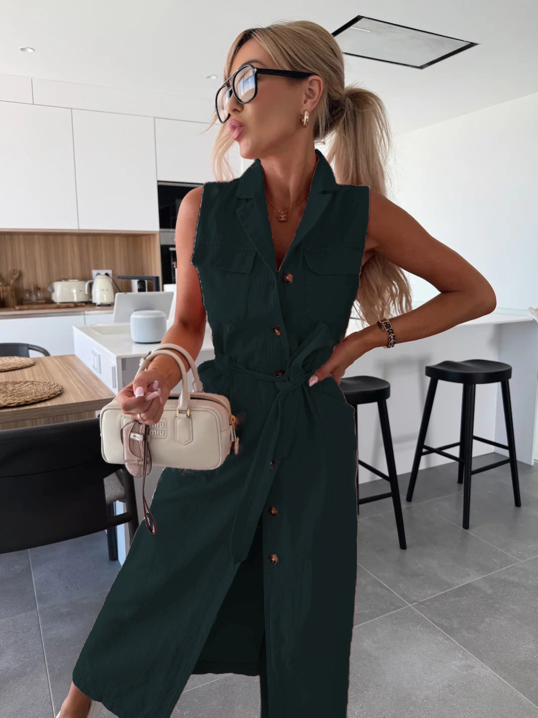 MOREAU LYON | ROBE EN JEAN MODERNE POUR FEMME