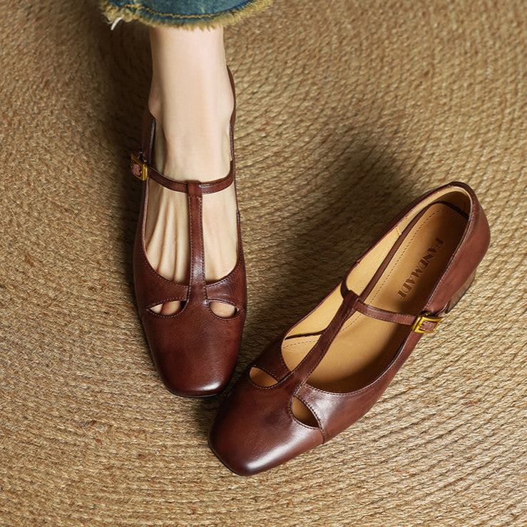 Elena | Talons T-Strap Intemporels