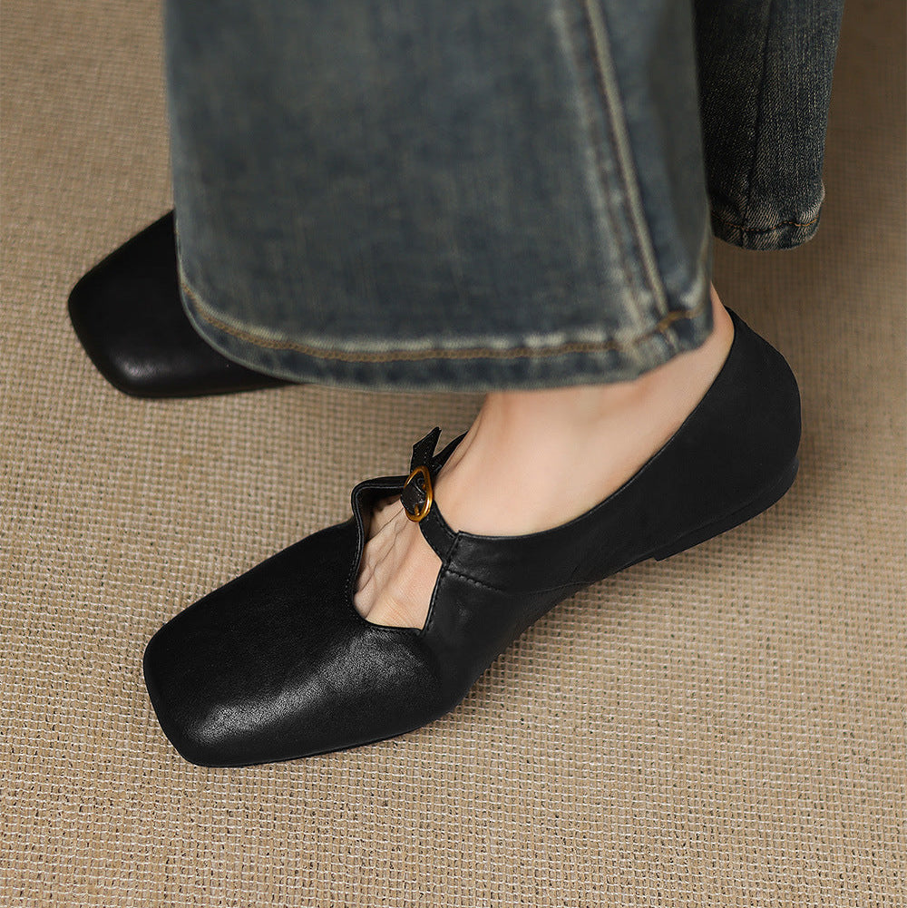 Eleanor | Ballerines Mary Jane à T