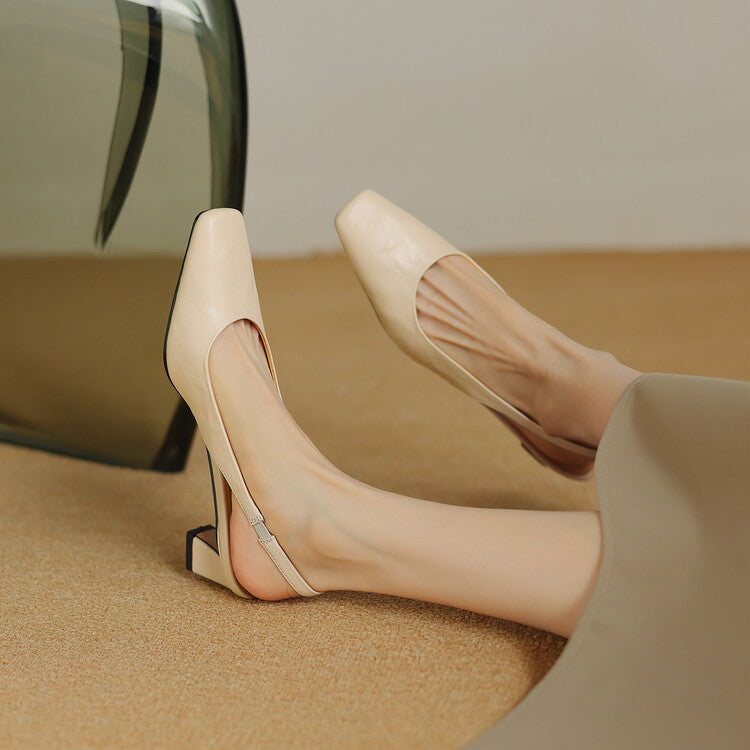 Marion Reeve | Talons Slingback Raffinés