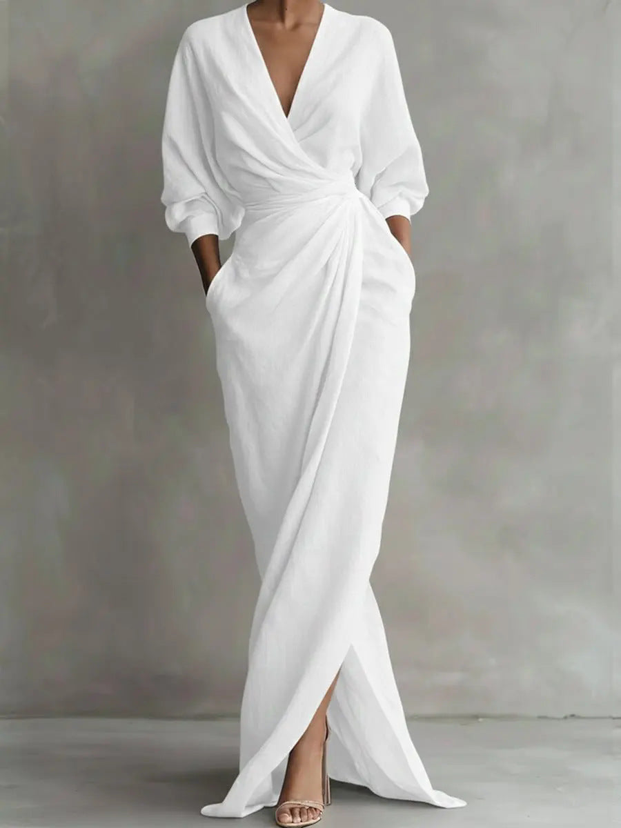 VIDAL BORDEAUX | ROBE MODERNE ÉLÉGANTE POUR FEMMES