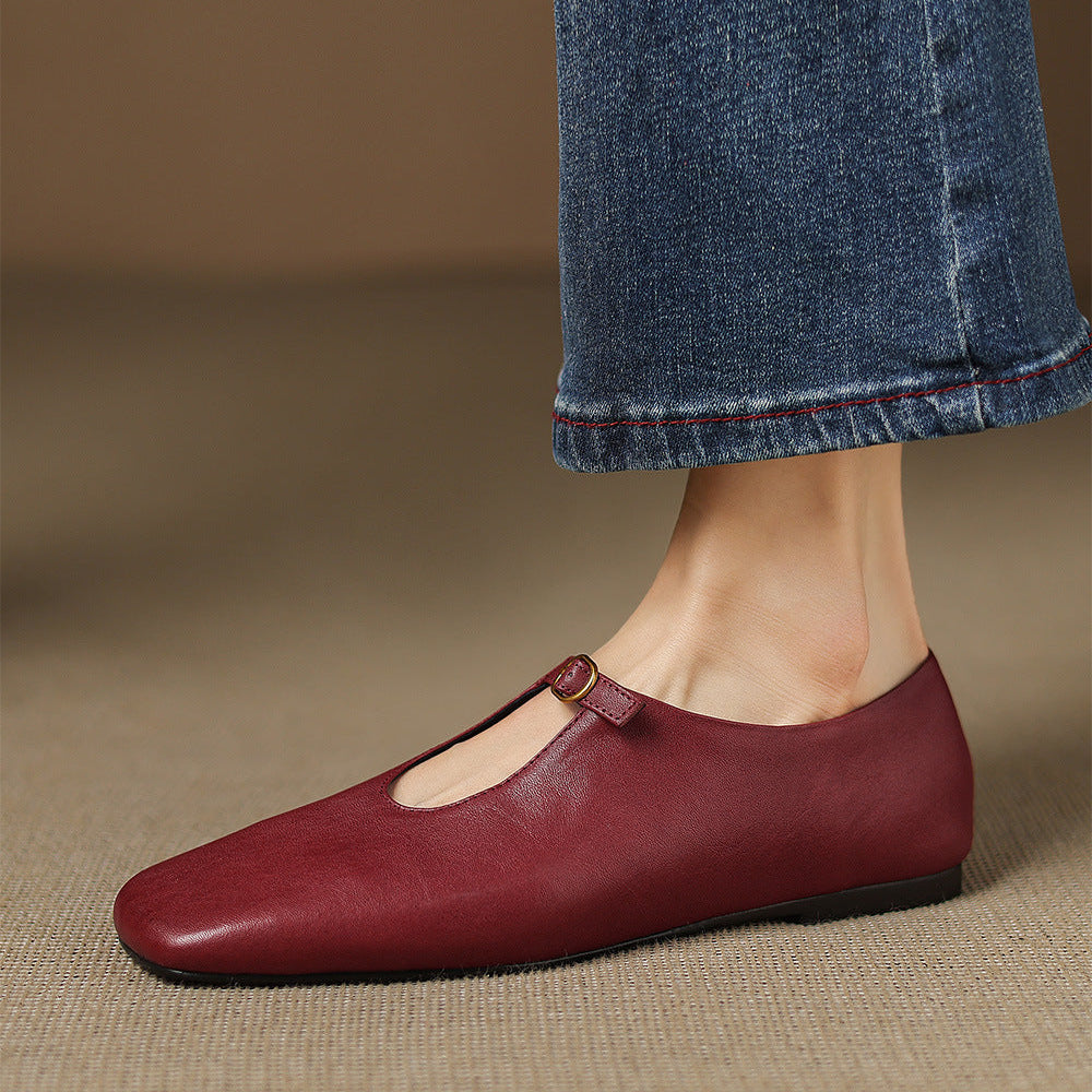 Eleanor | Ballerines Mary Jane à T