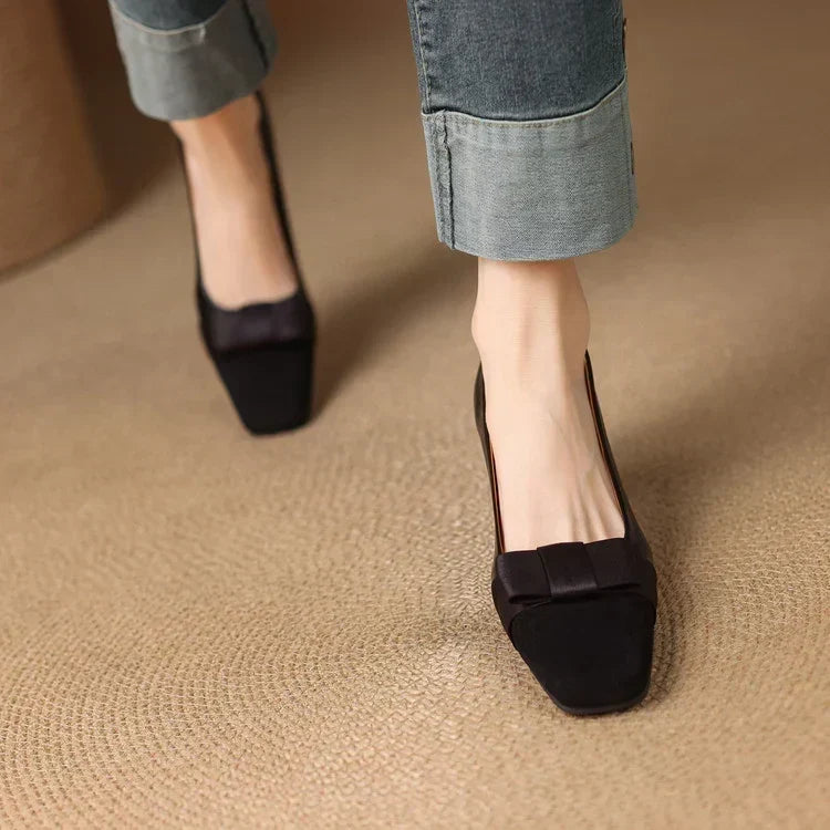 Marnelle | Talons Blocs à Devant Arrondi