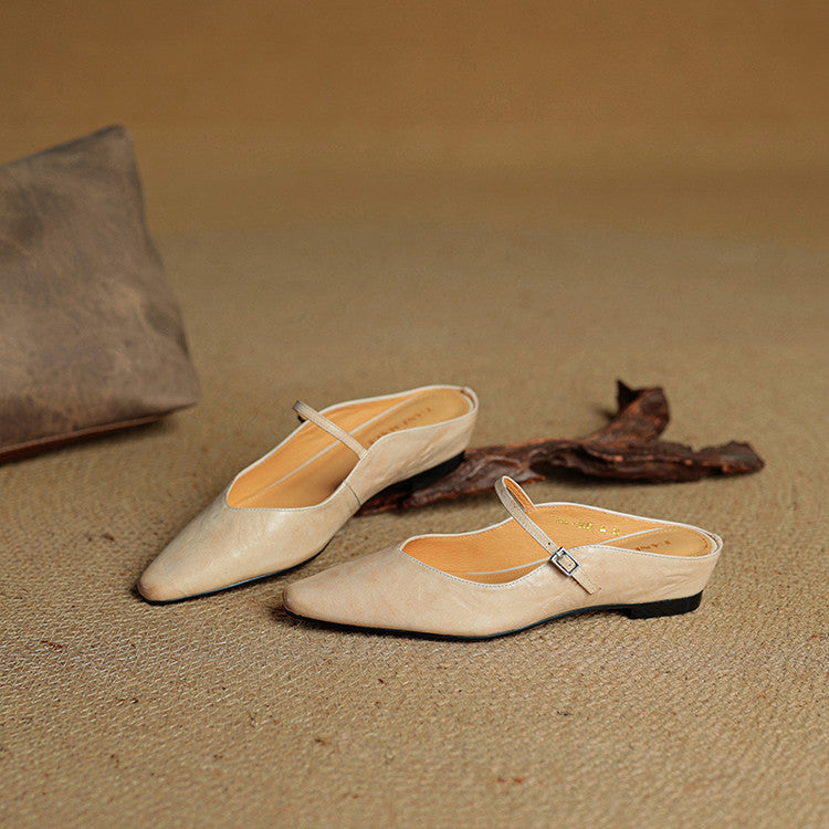 MOREAU LYON | MULES À POINTE POUR FEMMES