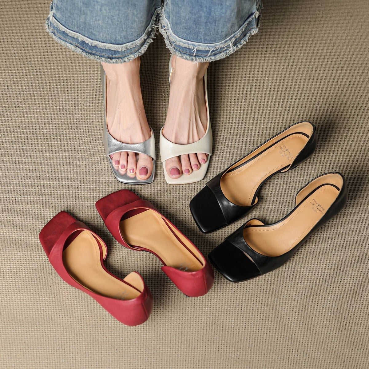 Delaney | Talons à Bout Ouvert