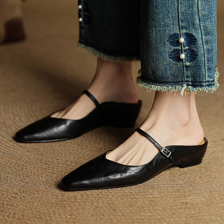 MOREAU LYON | MULES À POINTE POUR FEMMES