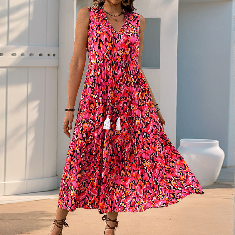MOREAU LYON | ROBE MIDI VIBRANTE POUR FEMMES