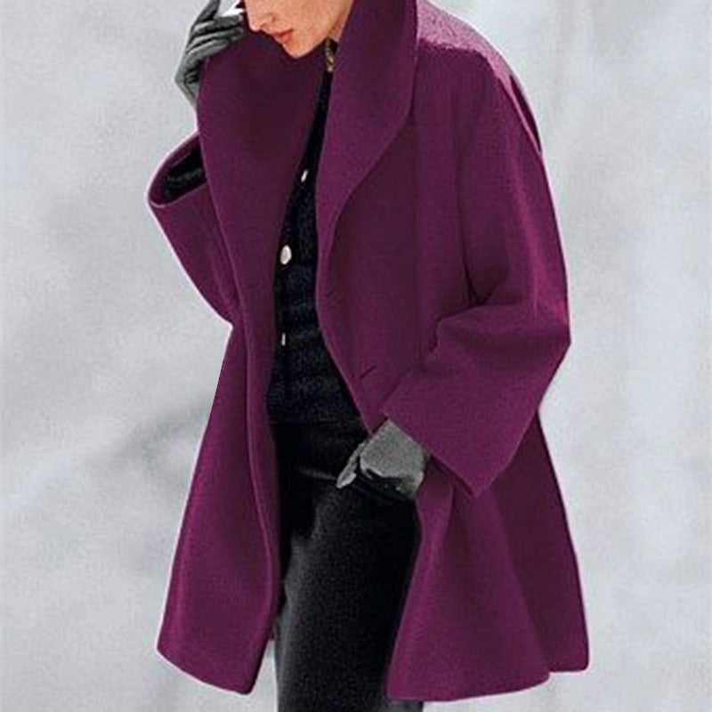 VIDAL BORDEAUX | MANTEAU LONG DÉTENDUE POUR FEMMES