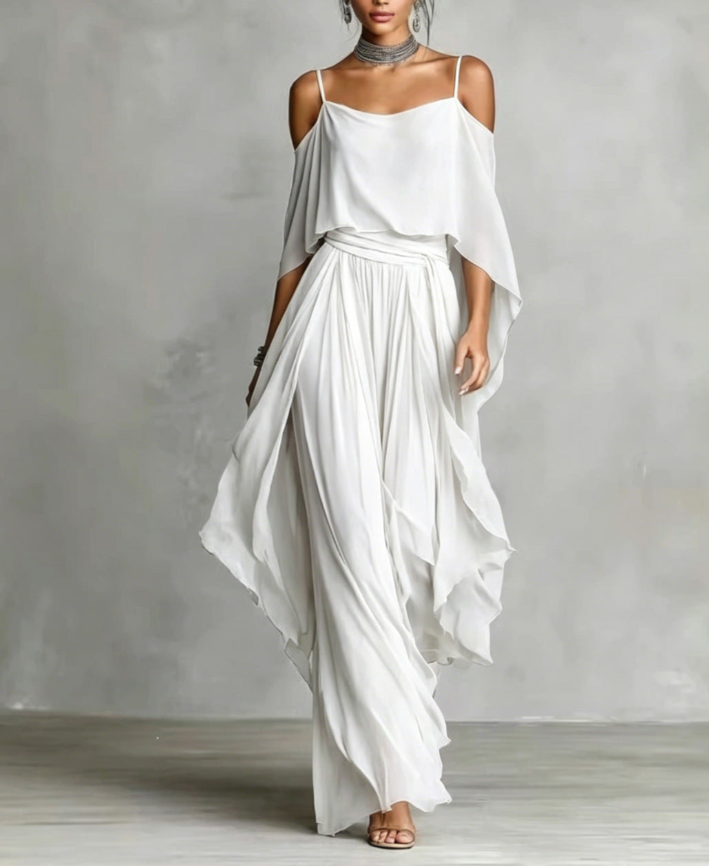 MOREAU LYON | ENSEMBLE ÉLÉGANT EN CHIFFON POUR FEMMES