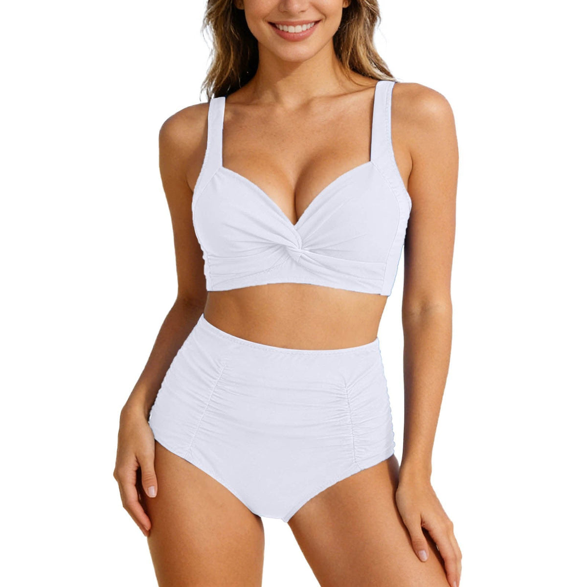 MOREAU LYON | ENSEMBLE DE BIKINI À TAILLE HAUTE POUR FEMMES