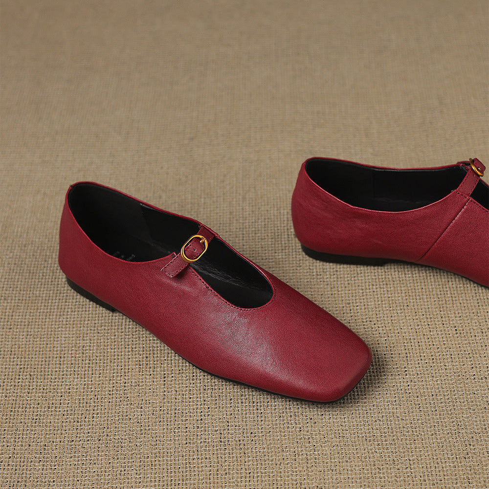 Eleanor | Ballerines Mary Jane à T