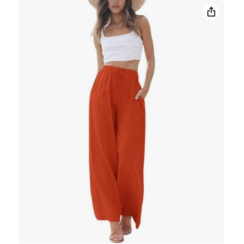 MOREAU LYON | PANTALONS CLASSIQUES À JAMBES LARGES POUR FEMMES