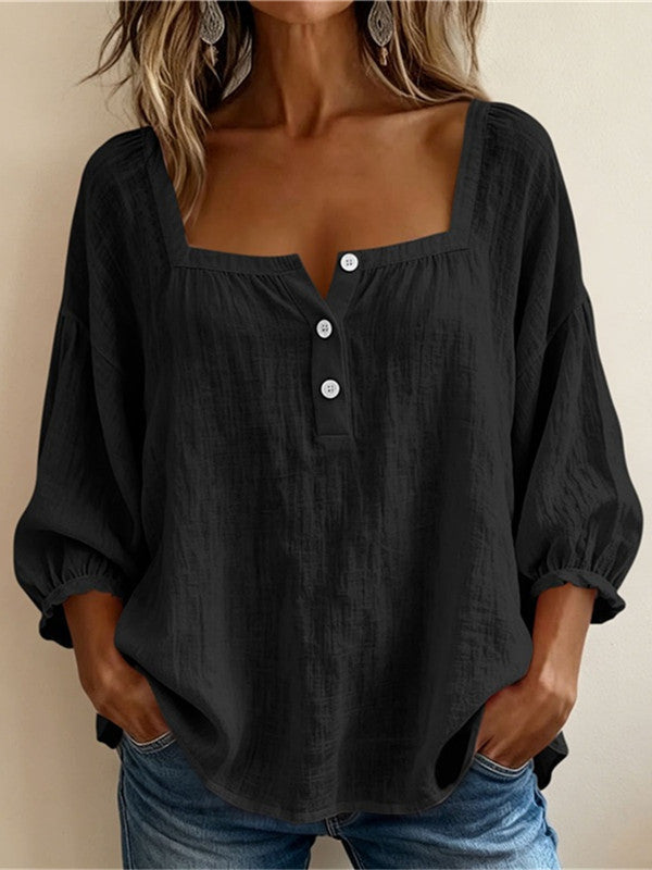 VIDAL BORDEAUX | BLOUSE EN LIN POUR FEMME