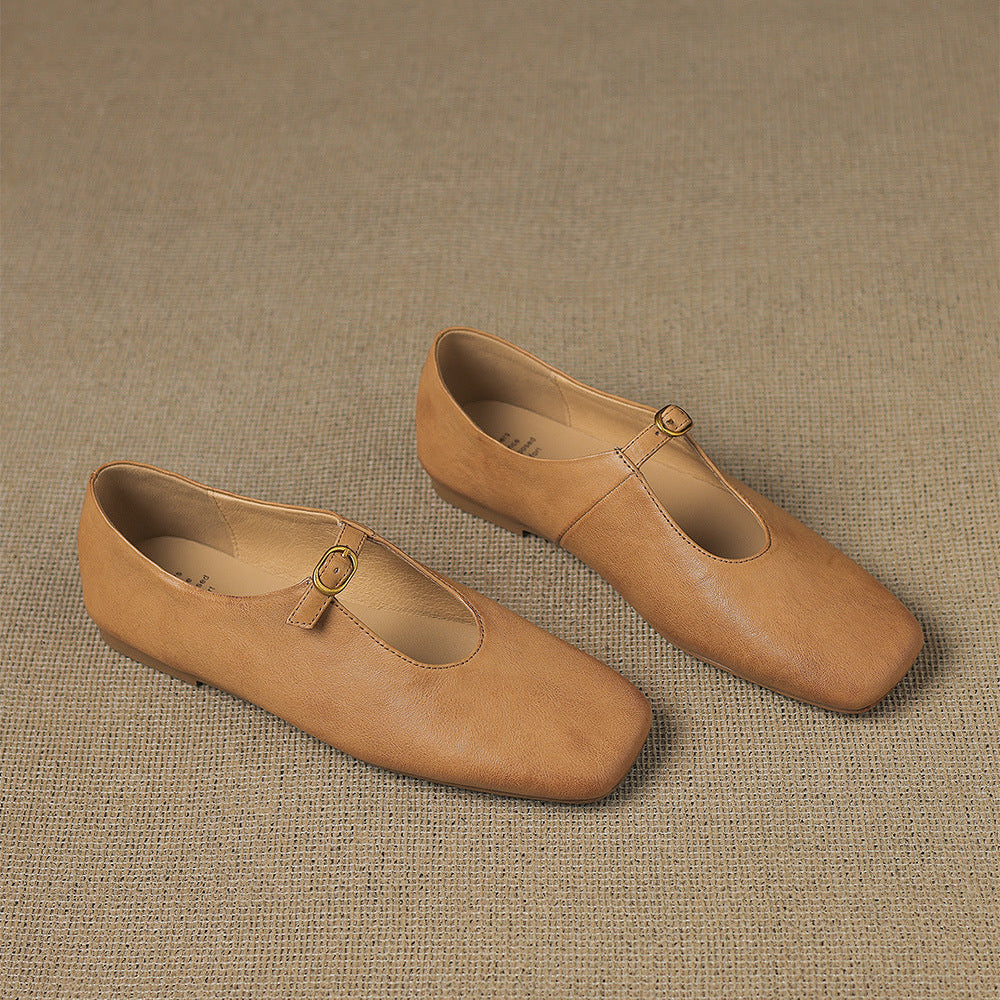 Eleanor | Ballerines Mary Jane à T