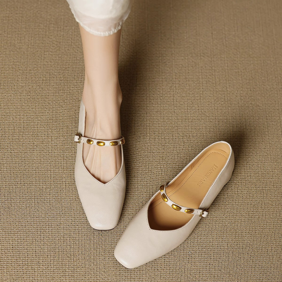 Dahlia | Mary Janes à Boucle Vintage