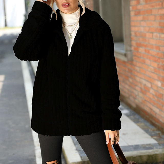 VIDAL BORDEAUX | MANTEAU EN PELUCHE POUR FEMMES